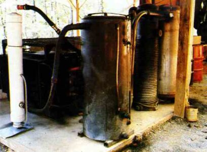 A Wood-Gas Fuel Powered Sawmill Image